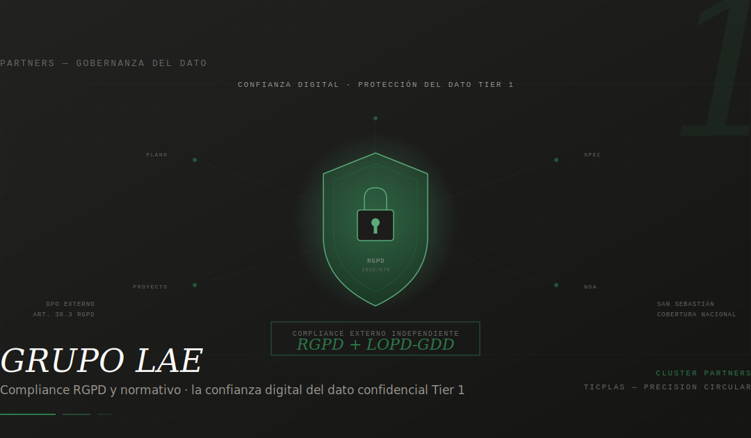 GRUPO LAE: la confianza digital que protege el dato confidencial del cliente Tier 1