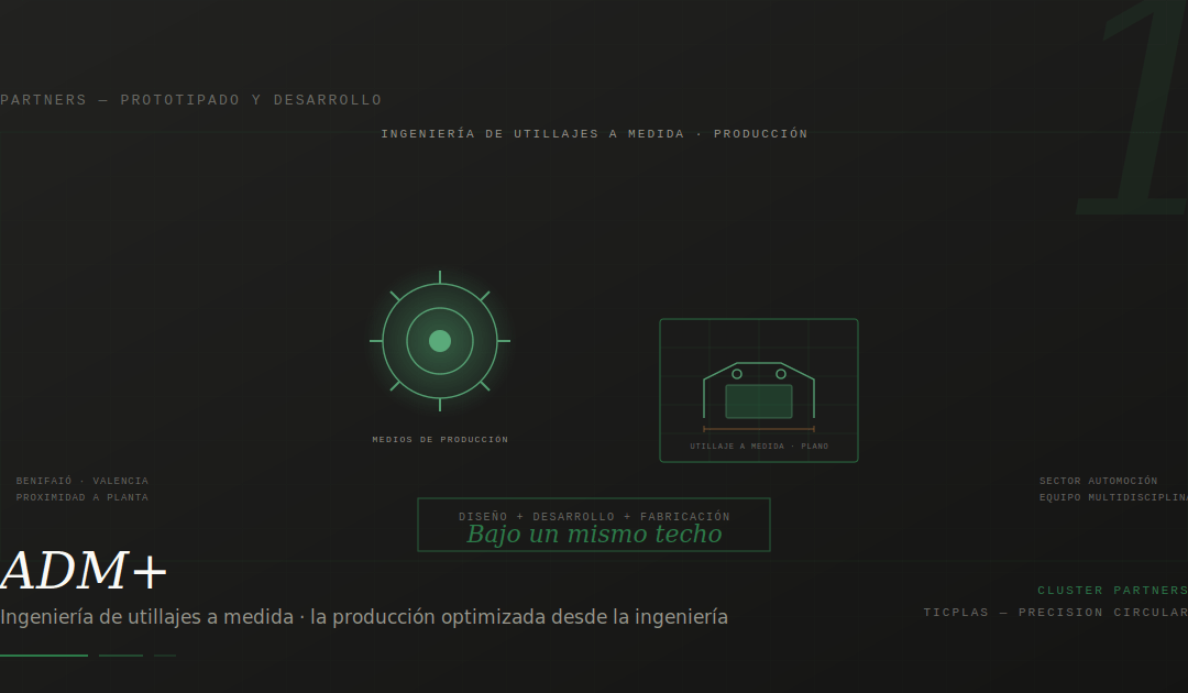 ADM+: la ingeniería de utillajes a medida que optimiza la producción de TICPLAS